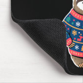 Merry Slothmas Sweater Funny Sloth Christmas Pajam Mousepad (Ecke)