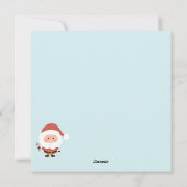 Merry Slothmas Urlaubskarte Feiertagskarte (Rückseite)