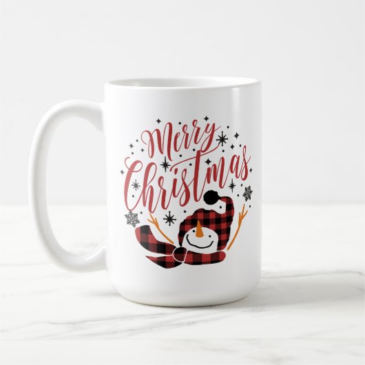 Merry Snowman Kaffeetasse (Links)