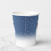 Merry Snowman Pappbecher (Rechts)