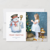 Merry Snowman | Weihnachten im Foto (Vorderseite)
