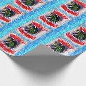 MERRY SQUATCHMAS GESCHENKPAPIER (Ecke)