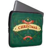 Merry Squishmas Laptopschutzhülle (Vorne Rechts)