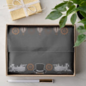 Merry Steampunk Christmas Ugly Xmas Seidenpapier (Geschenk)