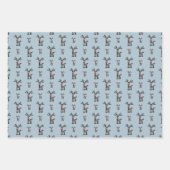 Merry Stressmas mit Rudolph Geschenkpapier Set (Vorderseite 3)