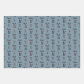 Merry Stressmas mit Rudolph Geschenkpapier Set (Vorderseite 2)