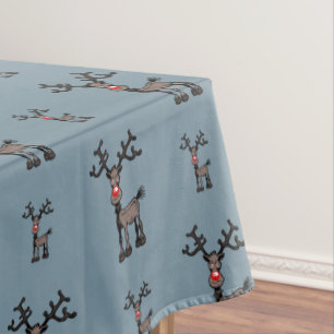 Merry Stressmas mit Rudolph Tischdecke