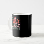 Merry Supervisor Christmas Supervisory Management Kaffeetasse (Vorderseite Links)