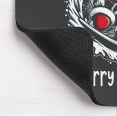 Merry Surfmas Mousepad (Ecke)