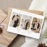 Merry & Sweet Christmas Elegante 3 Fotos Collage<br><div class="desc">Merry & Sweet Christmas Elegant 3 Fotos Collage Holiday Card mit Umschlag. WICHTIGER HINWEIS: Dieses Design ist Teil einer Sammlung und hat andere koordinierte Elemente, die Sie in meinem Geschäft finden können. Manchmal kann es schwierig sein, Ästhetik und Texte oder Initialen auf den Designs, wenn ja, sagen Sie mir und...</div>