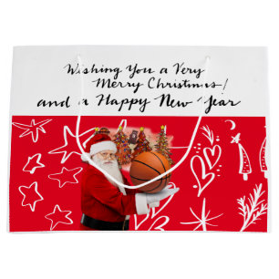MERRY SWISHMAS Basketball Große Geschenktüte