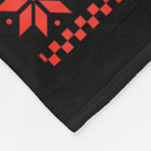 Merry Swishmas Basketball Snowman Christmas Ugly P Fleecedecke (Ecke)