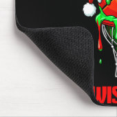 Merry Swishmas Basketball Ugly Christmas Xmas Men Mousepad (Ecke)