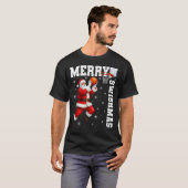 Merry Swishmas Srt Christmas Basketball Xmas Men B T-Shirt (Vorne ganz)