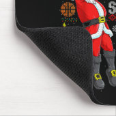 Merry Swishmas Ugly Christmas Basketball Christmas Mousepad (Ecke)