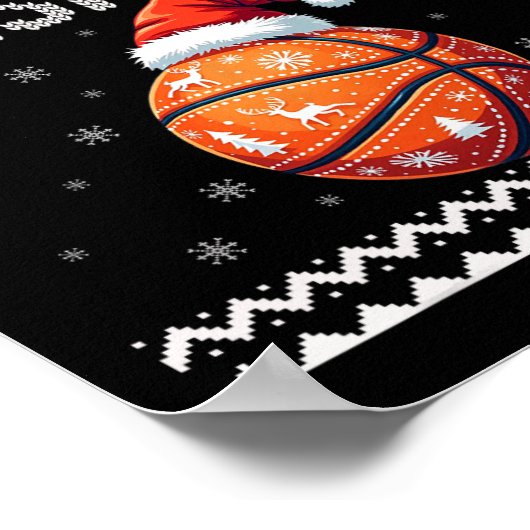 Merry Swishmas Weihnachten Bysketll Ugly Youth Swe Poster (Ecke)