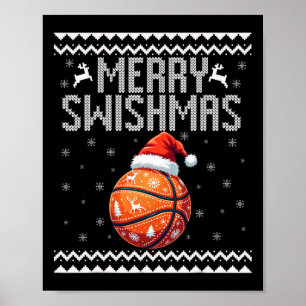 Merry Swishmas Weihnachten Bysketll Ugly Youth Swe Poster