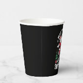 Merry Swishmas Weihnachten Weihnachtsfeier Basketb Pappbecher (Rechts)