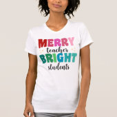 Merry Teacher Bright Schüler individuell gestaltba T-Shirt (Vorderseite)