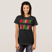 Merry Teacher Bright Studenten Blitzlehrer Ch T-Shirt (Vorne ganz)