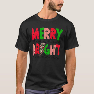 Merry Teacher Bright Studenten Blitzlehrer Ch T-Shirt