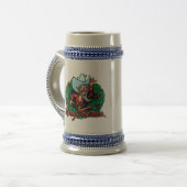 Merry Texmas Bierglas (Vorderseite Links)
