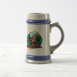 Merry Texmas Bierglas