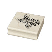 Merry Texmas Y'all Texas Staat Weihnachtskunst Bri Gummistempel (Stempel)