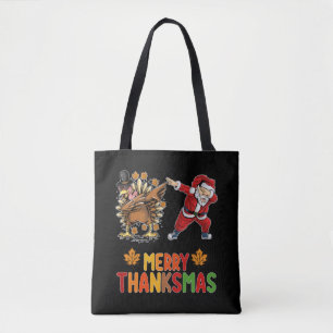 Merry Thanksmas Erntedank Herbst Weihnachtssaison Tasche