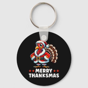 Merry Thanksmas Erntedank Türkei Xmas Funny Schlüsselanhänger
