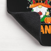 Merry Thanksmas Funny Fall Thanksgiving Santa Gnom Mousepad (Ecke)