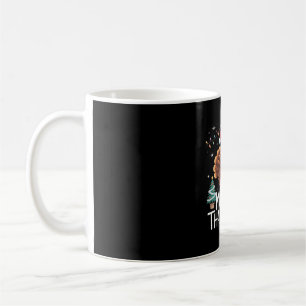 Merry Thanksmas Happy Thanksgiving Santa Turkey Es Kaffeetasse