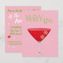 Merry tini Merry Martini Holiday Cocktail Party