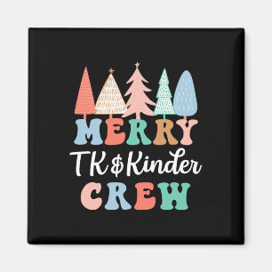 Merry TK und Kinder Crew Kindergarten Lehrerin Chr Magnet