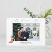 Merry & to be Verheiratet mit Strumpf Elegantes Fo (Stehend Vorderseite)