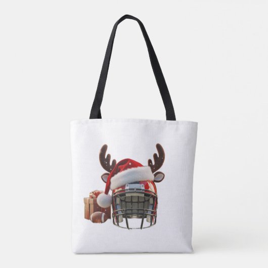 Merry Touchdown Tasche - Festivals Football Holida (Rückseite)