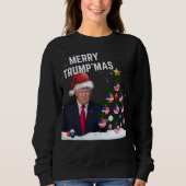 Merry TRUMP'MAS Christmas Sweatshirt (Vorderseite)