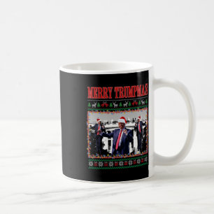 Merry Trumpmas Donald Trump Santa Family Xmas häss Kaffeetasse