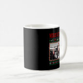 Merry Trumpmas - Santa Claus Donald Trump Tance Kaffeetasse (VorderseiteRechts)
