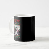 Merry Trumpmas - Santa Claus Donald Trump Tance Kaffeetasse (Vorderseite Links)
