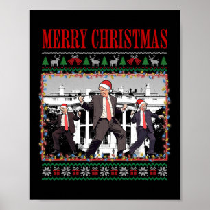Merry Trumpmas - Santa Claus Donald Trump Tance Poster