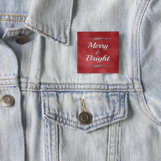 Merry und Bright Button (Beispiel)