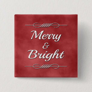 Merry und Bright Button