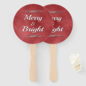 Merry und Bright Fächer (Vorne und Hinten)