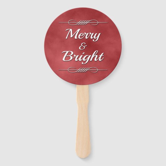 Merry und Bright Fächer (Vorderseite)