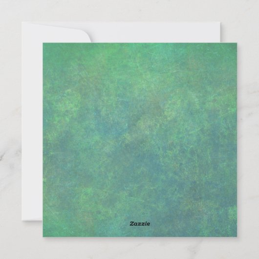 Merry und Bright Feiertagskarte (Rückseite)