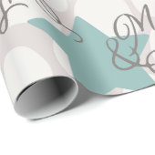 Merry und Bright Geschenkpapier (Rolleneckpunkt)