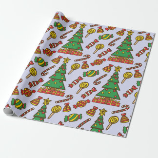 Merry und Bright Geschenkpapier