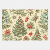 Merry und Bright Geschenkpapier Set (Vorderseite 2)