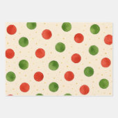 Merry und Bright Geschenkpapier Set (Vorderseite 2)